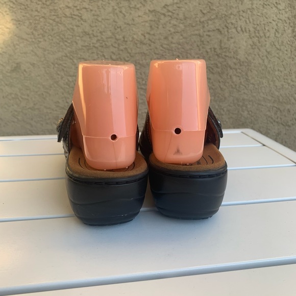 Cobb Hill by new balance clog mules brown metallic shoes size 7W - Picture 12 of 16